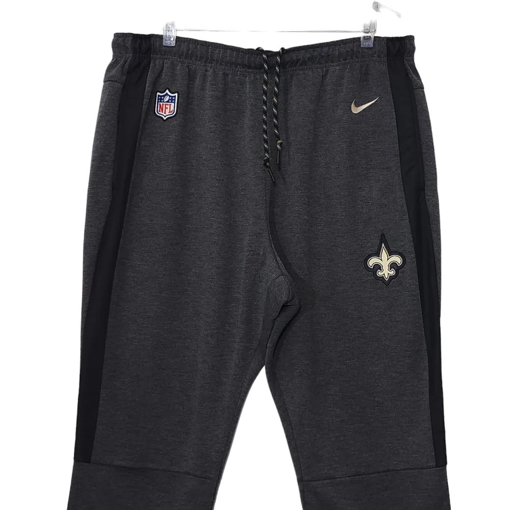 Nike NFL On Field Sideline New Orleans Saints Sweatpants Men's 2xl - Picture 3 of 6